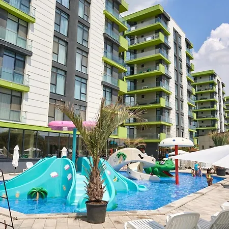 Ana Luxury Apartment- N Pool - Parking Apartment Mamaia